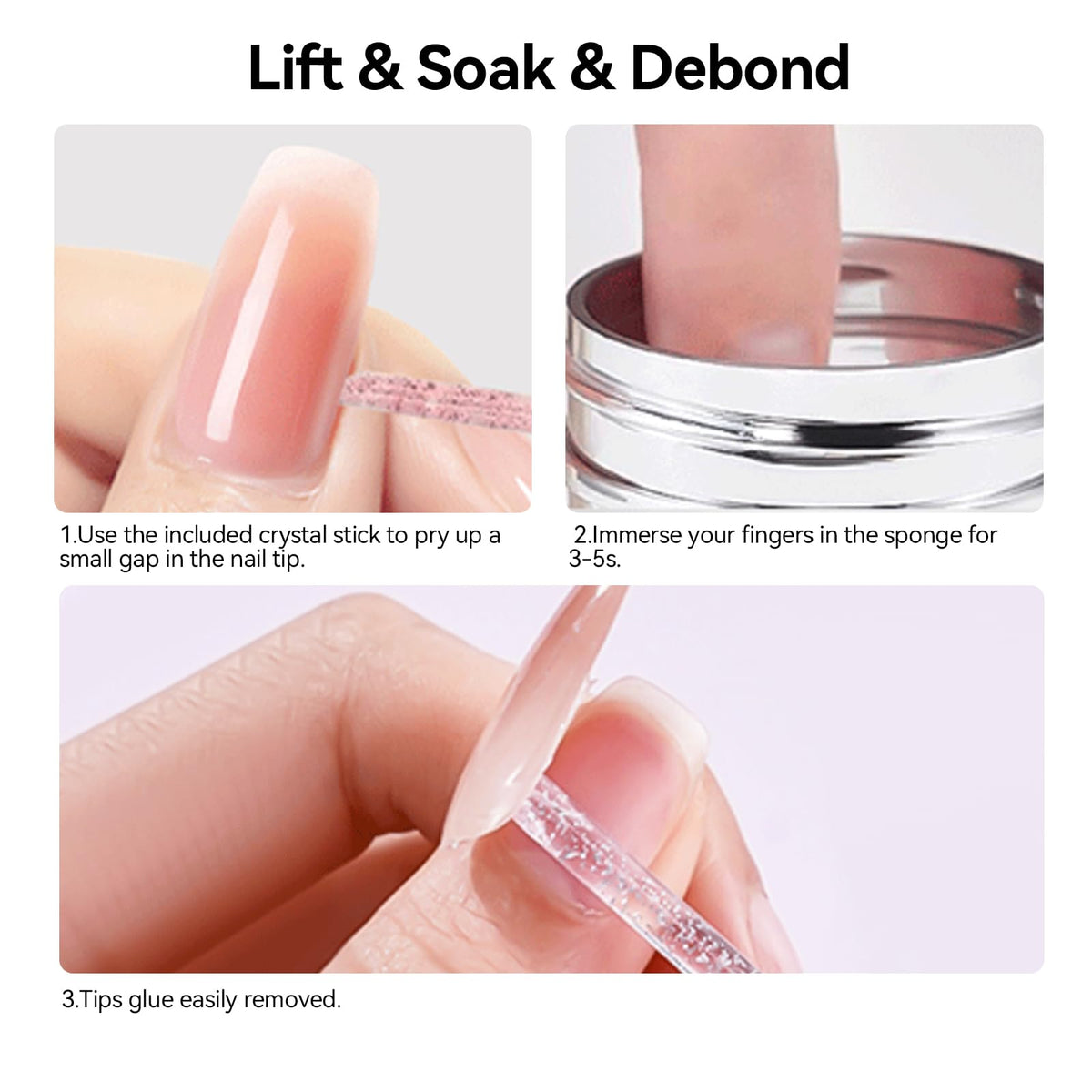 Born Pretty dropper and cuticle stick for targeted application and tidy removal