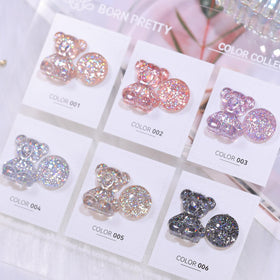born pretty lifestyle festival shot showing hands with glitter nails suited for events