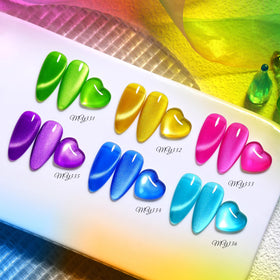 Born Pretty front packaging showing neon magnetic gel set benefits