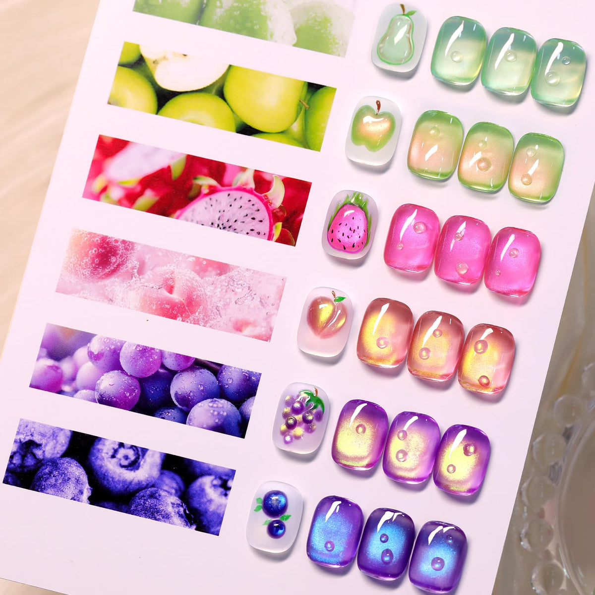 Born Pretty front packaging showing six 7ml bottles and gift set appeal
