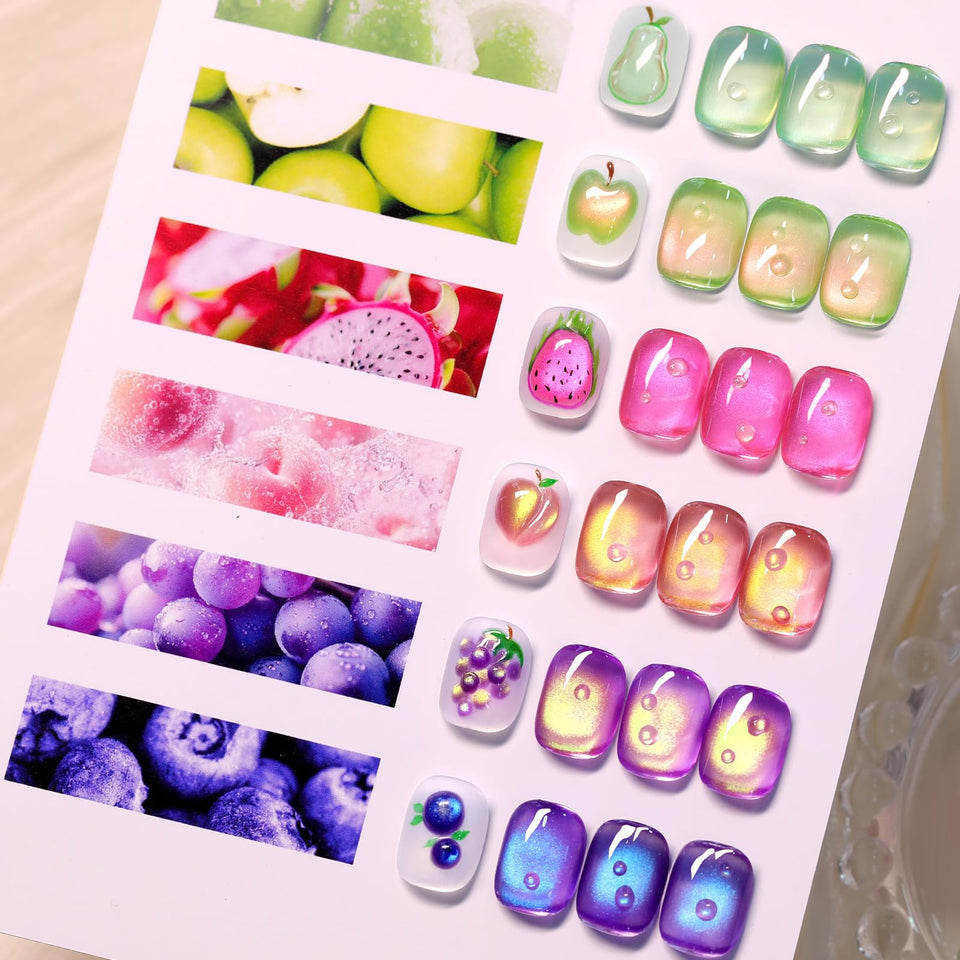 Born Pretty front packaging showing six 7ml bottles and gift set appeal