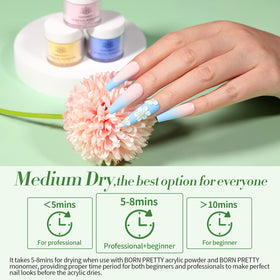 Born Pretty label and ingredients detail confirming 11-free friendly formula