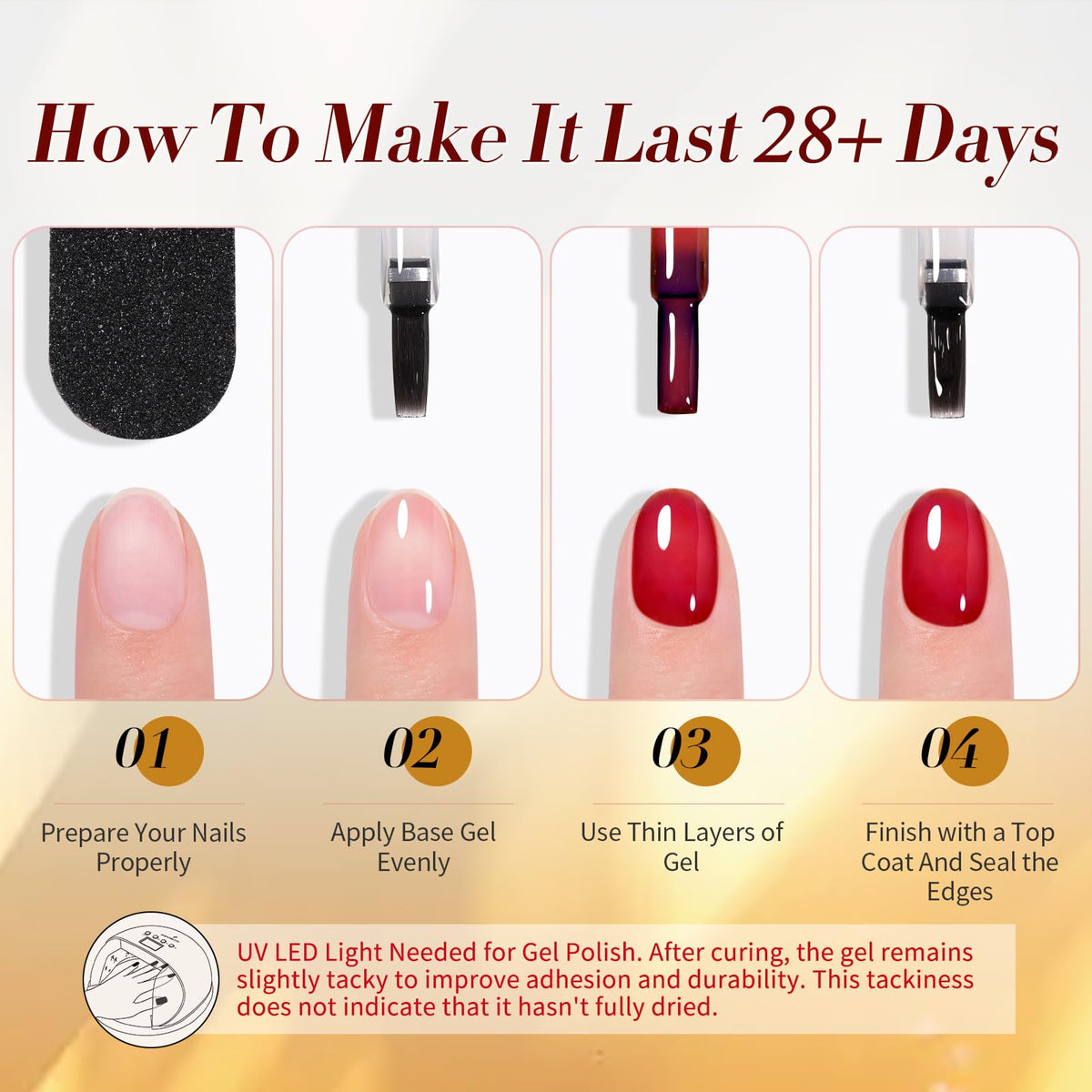 Born Pretty lifestyle hand pose showing polished nails and wearable colors