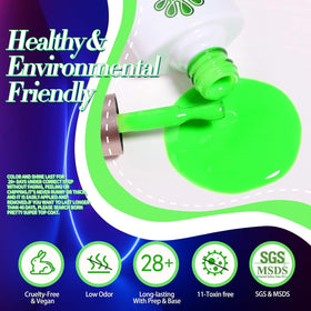 Born Pretty outdoor summer manicure lifestyle shot showing vibrant long-lasting color