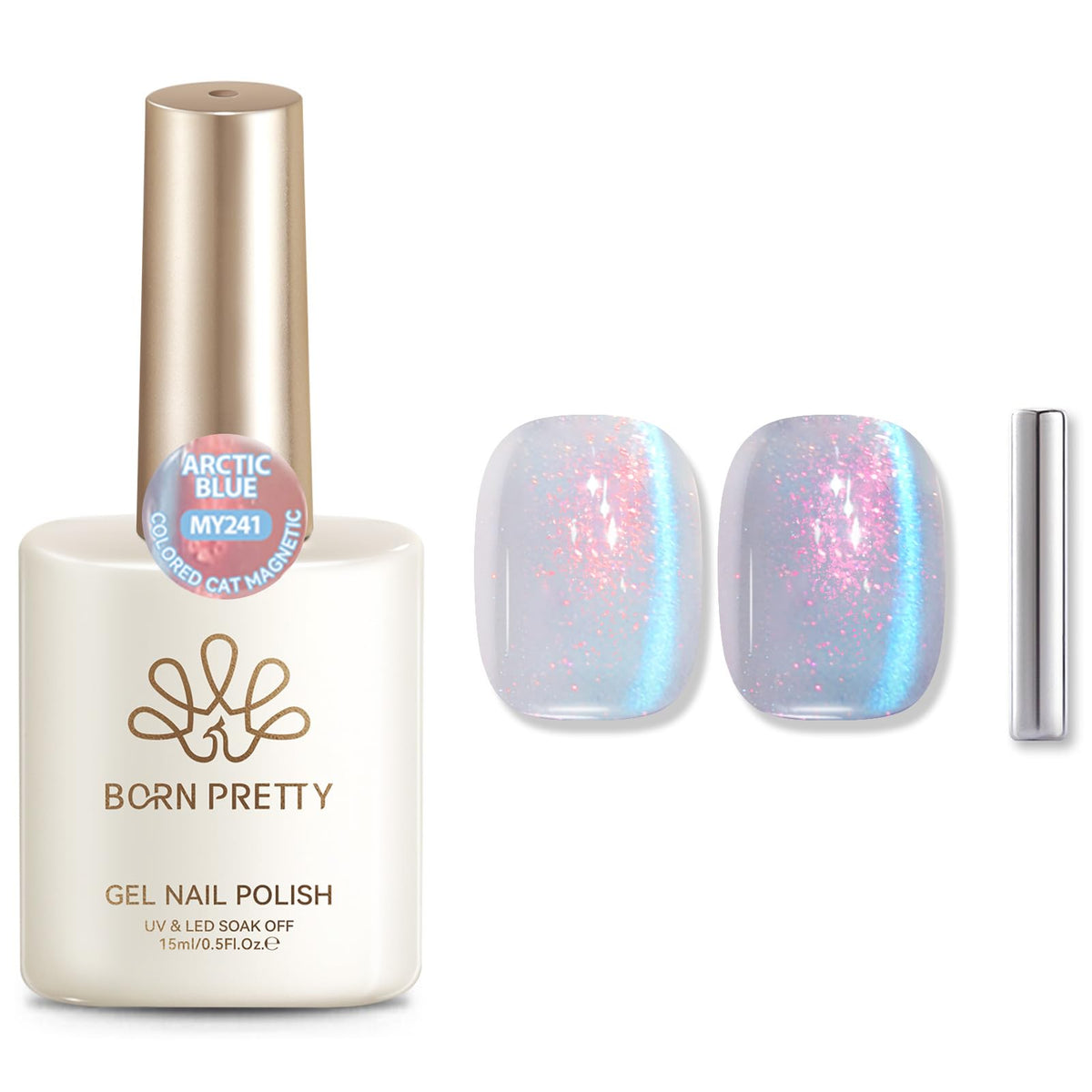 Born Pretty finished manicure in party setting showing dazzling finished look benefit