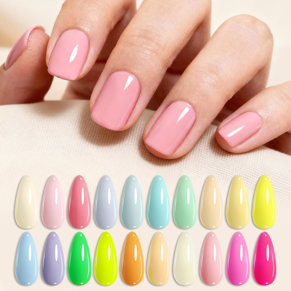 Born Pretty lifestyle summer manicure on model holding flowers benefit: seasonal styling inspiration