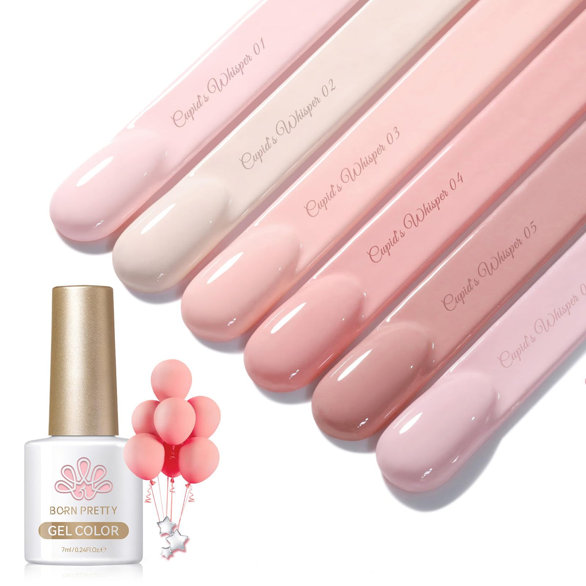 born pretty manicure in use hands applying polish demonstrating easy DIY use