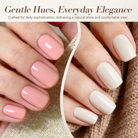 Born Pretty matte top coat on nails, shows modern flat finish benefit