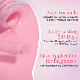 Born Pretty nail art detail with pink ombré showcasing creative layering benefit