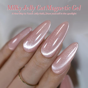 Born Pretty nails in use displaying cat-eye shimmer on short nails, salon finish benefit