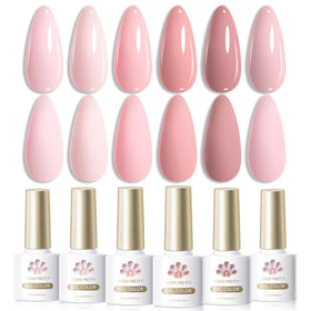 born pretty packaging front showing six pink bottles and gift-ready design