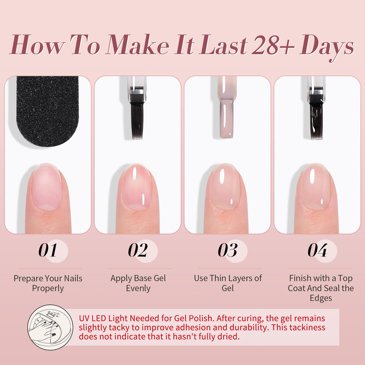 Born Pretty romantic lifestyle shot for Valentine's Day showing soft pink manicure appeal