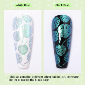 Born Pretty bottle held in hand to show size and polish quantity for convenience