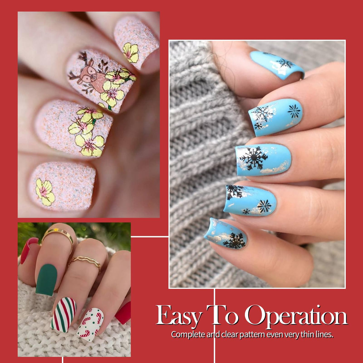 Born Pretty stamper pickup action capturing quick, clean transfers