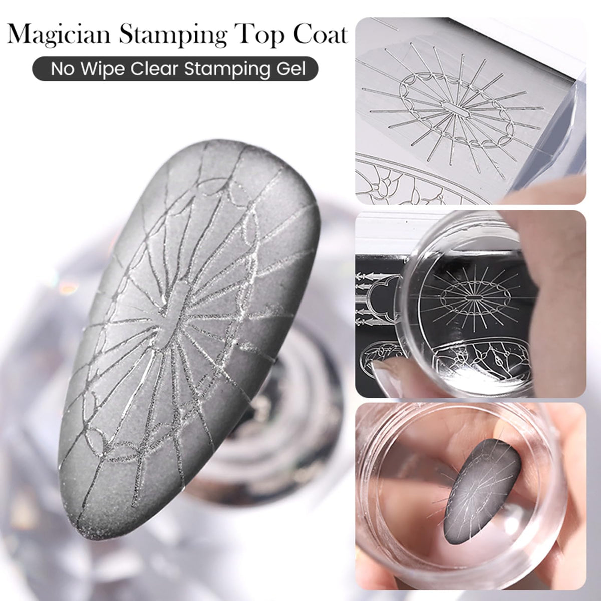 Born Pretty stamping in action capturing crisp transfer and protected detail