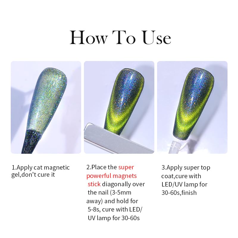 Born Pretty texture and glitter particle closeup, reveals 9D holographic sparkle clarity