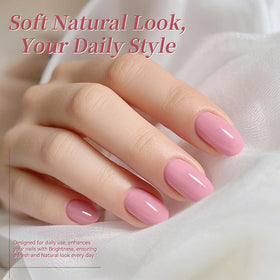 Born Pretty cured polish texture and shine close-up, demonstrates smooth high gloss finish