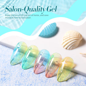 Born Pretty texture close-up highlighting luminous sheen and smooth finish