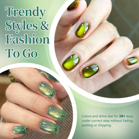 Born Pretty brush stroke showing jelly texture and smooth application benefit