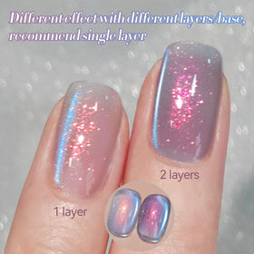 Born Pretty texture shot of glitter particles highlighting holographic shimmer benefit