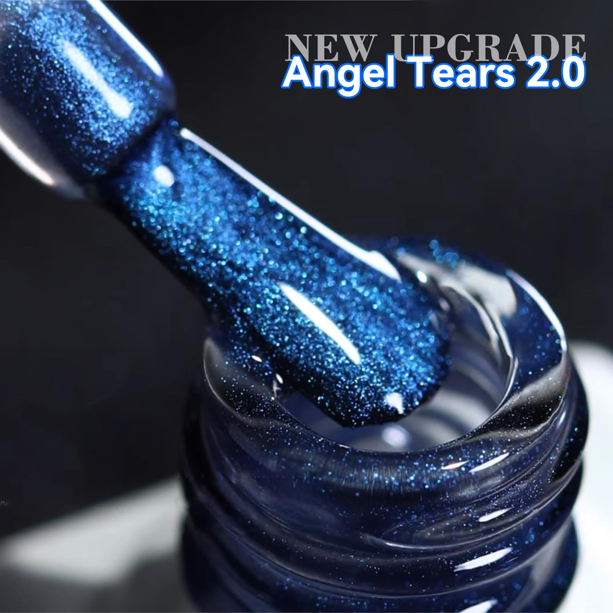 Born Pretty high-gloss topcoat detail showing ceramic-like shine benefit