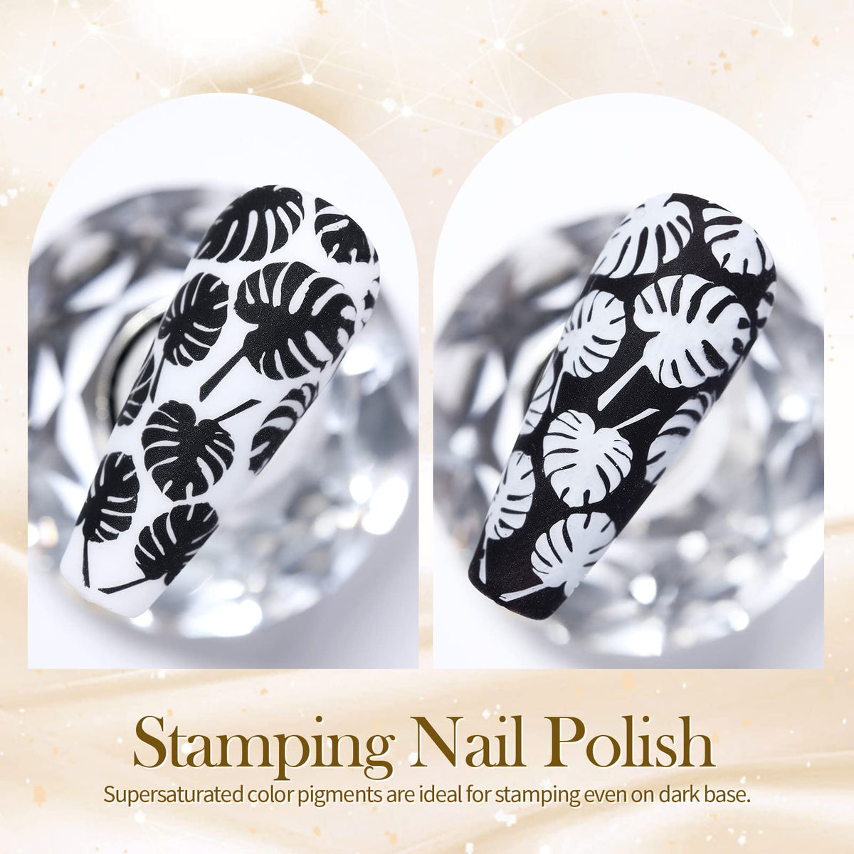 born pretty white polish bottle close-up highlighting opaque coverage