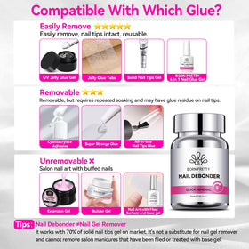 Born Pretty size comparison 80ml bottle next to hand to show generous volume