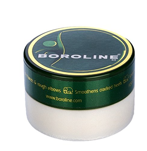 BOROLINE front-view 40 g tub showing label and compact travel-friendly packaging benefit