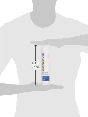 BosleyMD BosRevive bottle staged in bathroom for routine haircare benefit