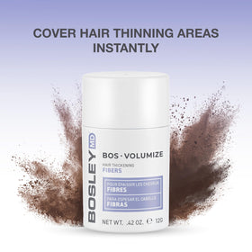BosleyMD close-up of keratin fiber texture for natural blending benefit
