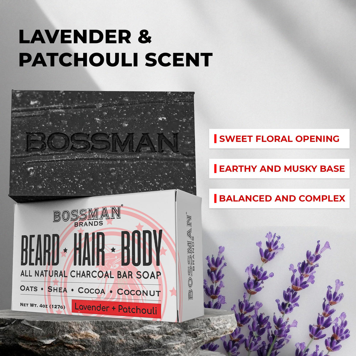 Bossman bar beside coins for 4 oz size comparison and travel convenience