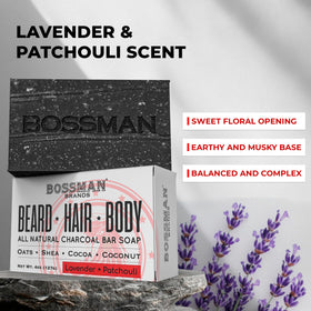 Bossman bar beside coins for 4 oz size comparison and travel convenience