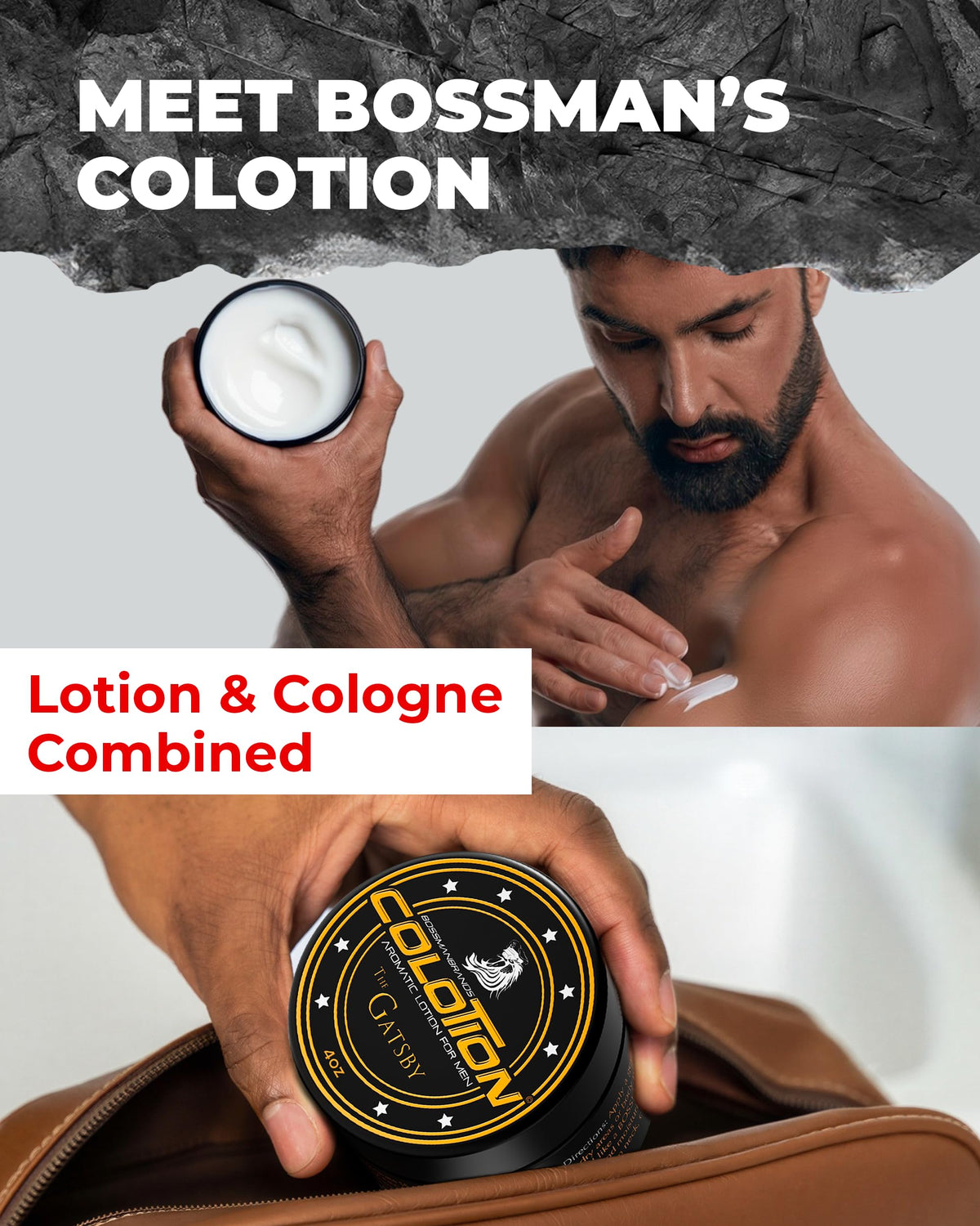 Bossman Colotion pump dispenser detail highlighting easy one-hand use benefit