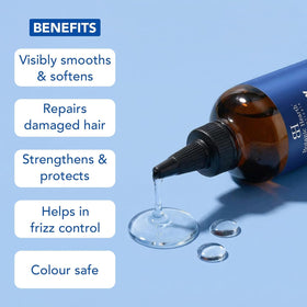 Botanic Hearth applied to scalp during massage to promote circulation and absorption