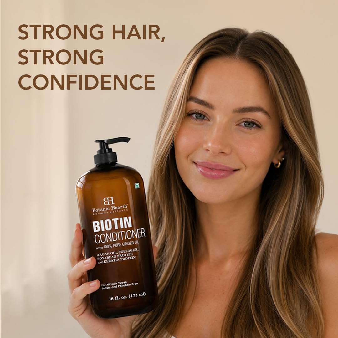 Botanic Hearth ginger and argan oil ingredients displayed to highlight natural benefits