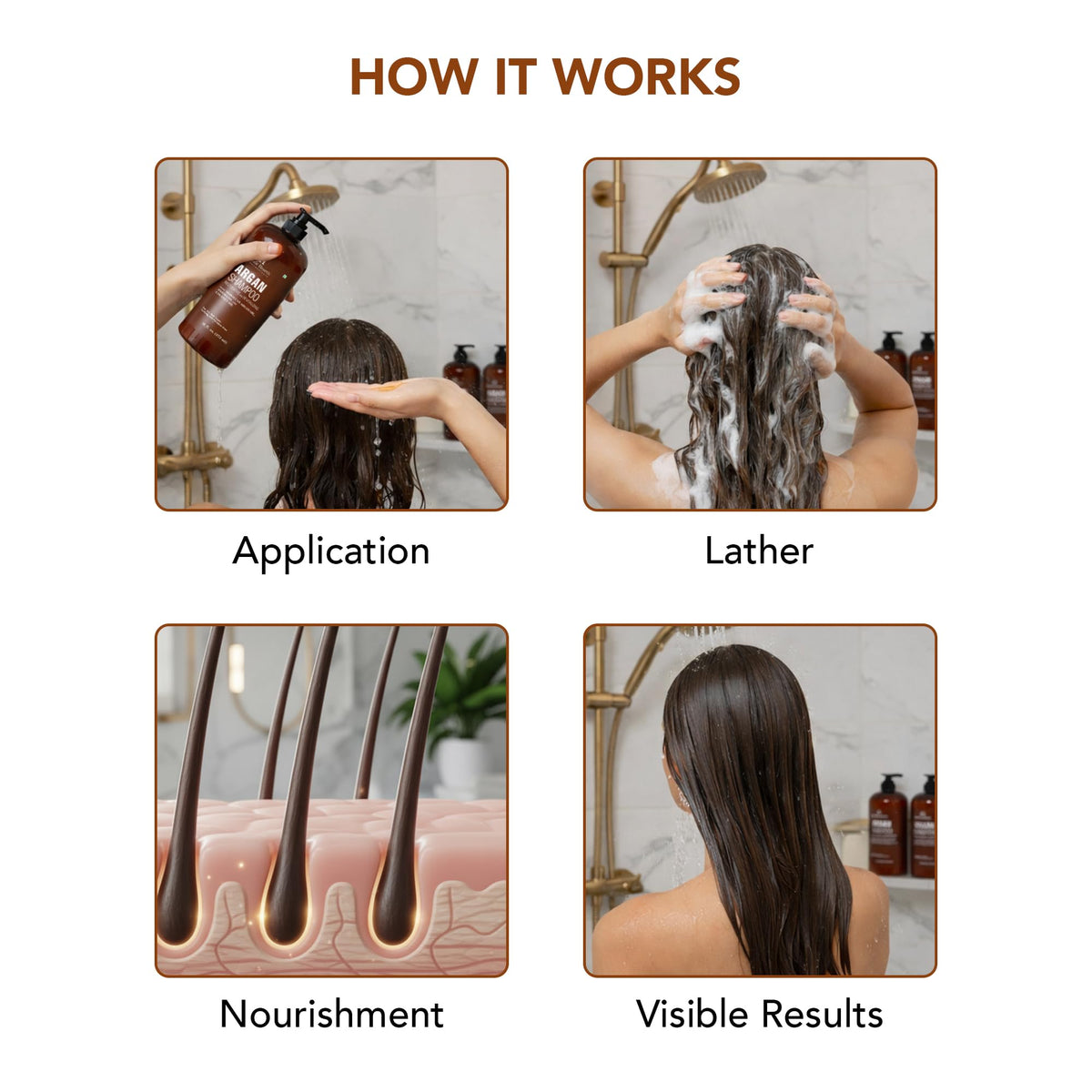 Botanic Hearth argan oil close-up highlighting nourishing ingredient