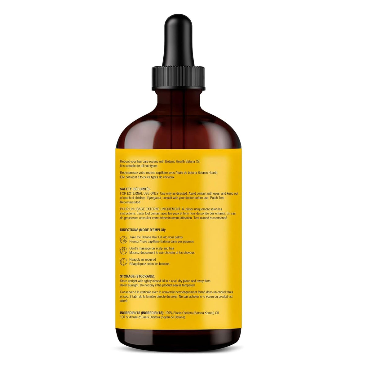 Botanic Hearth bottle staged in a bathroom for lifestyle hydration and daily use appeal