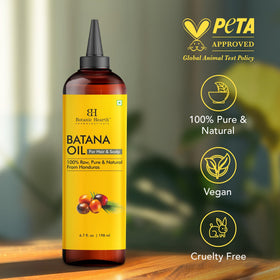 Scalp massage with Botanic Hearth oil improving circulation and scalp care