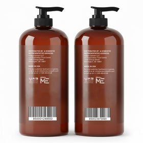 Botanic Hearth before and after hair strands showing improved manageability
