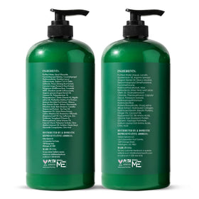 Botanic Hearth conditioner applied to mid-lengths, improves manageability and softness