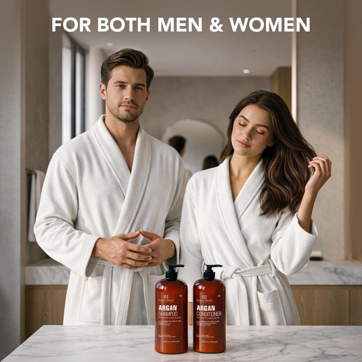 Botanic Hearth conditioner cream texture showing moisturizing slip