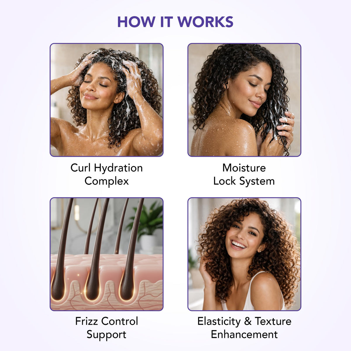 Botanic Hearth conditioner creamy texture showing moisturizing slip