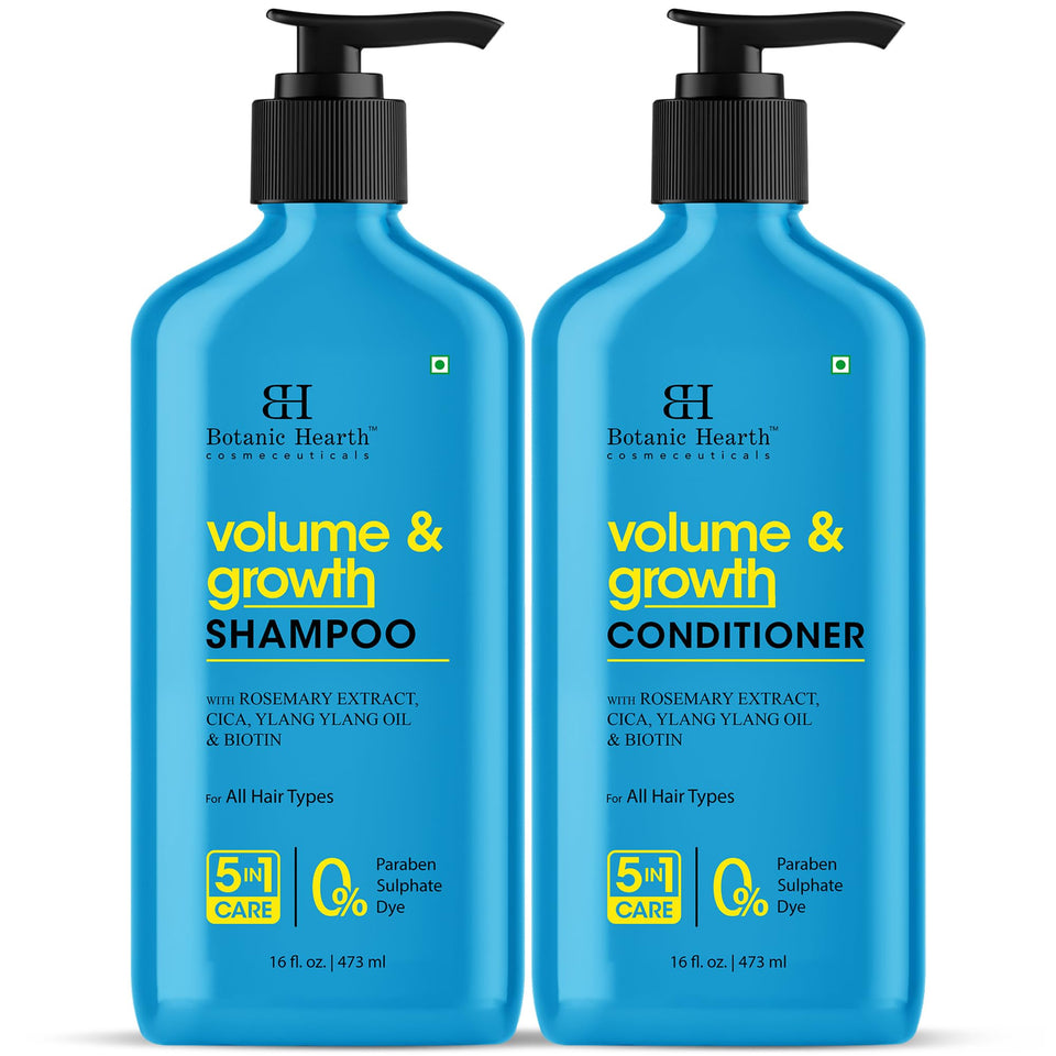Botanic Hearth front packaging showing both shampoo and conditioner for full routine benefit
