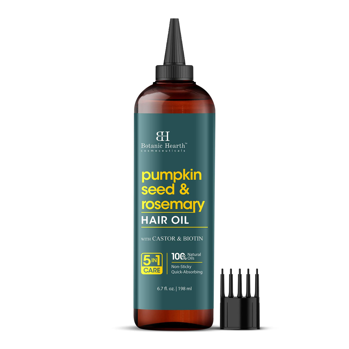 Botanic Hearth hair lengths before and after showing improved softness benefit