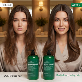 Botanic Hearth ingredient label close-up, emphasizes keratin and botanical blend