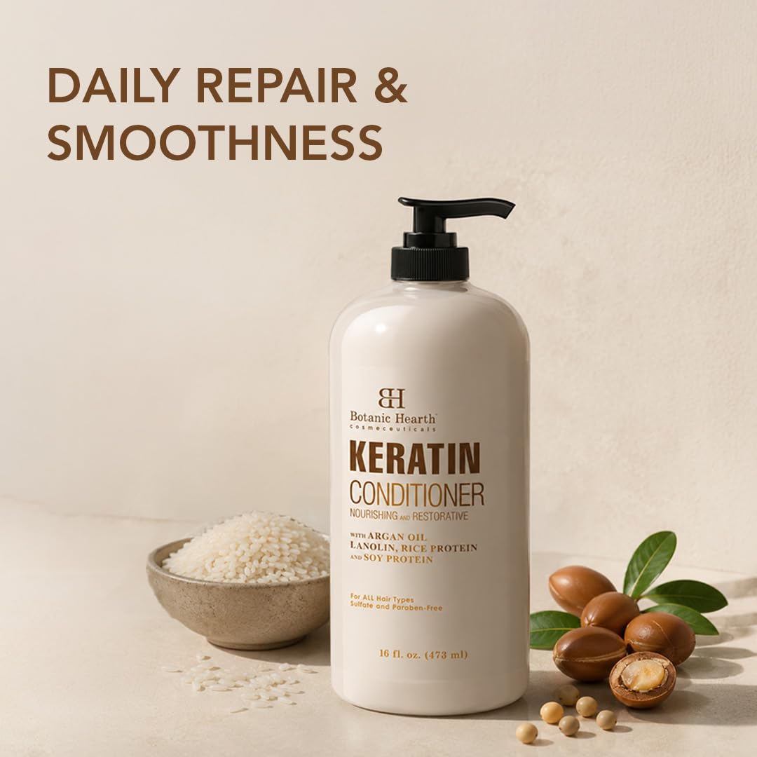 Botanic Hearth creamy conditioner texture close-up for smooth application