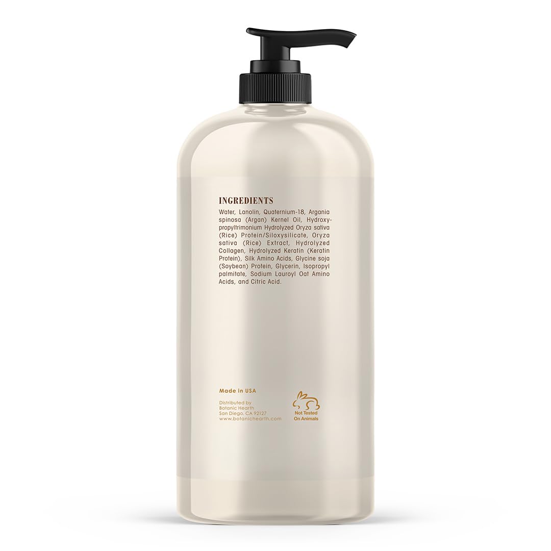 Botanic Hearth conditioned styled hair showcasing shine and manageability