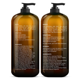 Botanic Hearth keratin structural illustration depicting strengthening action and smoother hair benefit