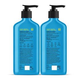 Botanic Hearth label close-up highlighting sulfate- and paraben-free claim for cleaner formulas
