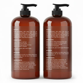 Botanic Hearth ingredient label displaying keratin and sulfate-free claim